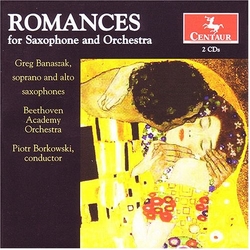 Greg Banaszak Romances for Saxophone & Orchestra CD