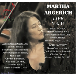 Bartok / Beethoven / Argerich Martha Argerich Live Vol. 14 2 CD