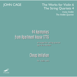 Cage / Arditti / Arditti Quartet Cheap Imitation / Harmonies Apartment House 1776 CD