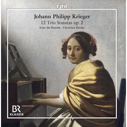 Johann Philipp Krieger & Echo Du Danube & Christian Zincke 12 Trio Sonatas Op. 2 CD
