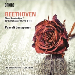 Beethoven / Jumppanen Ludwig van Beethoven: Piano Sonatas Opp 7, 13 / Pathetique, 109 CD
