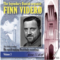 Finn Viderø The Legendary Danish Organist Finn Viderø: Volume 3:The 1950s Recordings - His Epoch-Making Buxtehude Recordings CD