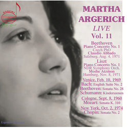 Bach / Argerich / Czech Philharmonic V11: Martha Argerich Live 2 CD