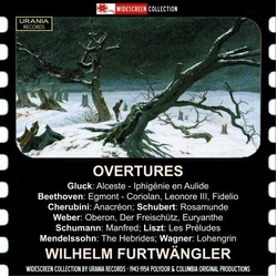 Vienna Philharmonic / Furtwangler Overtures CD