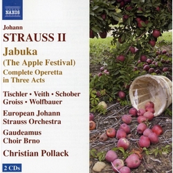 Johann Strauss Jr. Johann Strauss II Jabuka (The Apple Festival) - Complete Operetta In Three Acts CD