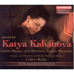 Janacek & Cheryl Barker & Carlo Rizzi Katya Kabanova (In English) CD