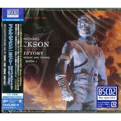Michael Jackson HIStory - Past, Present And Future Book I COLOURED BLUE JAPAN JAPANESE BLU-SPEC 2 CD