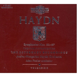 Haydn & Austro-Hungarian Haydn Orchestra & Adam Fischer Symphonies Nos. 82 - 87 - The Paris Symphonies - The Esterházy Recordings - Volume Six CD