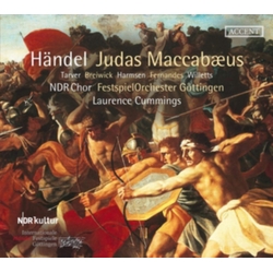 Händel & Tarver & Breiwick & Breiwick & Fernandes & Willetts & NDR Chor & FestspielOrchester Göttingen & Laurence Cummings Judas Maccabaeus CD