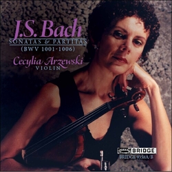 J.S. Bach & Cecylia Arzewski Sonatas & Partitas (BWV 1001-1006) CD