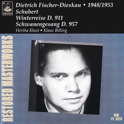Schubert / Klust / Billing / Fischer-Dieskau Winterreise / Schwanengesan CD