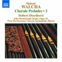Helmut Walcha & Delbert Disselhorst Choral Preludes3 JAPANESE CD