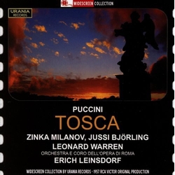 Puccini & Zinka Milanov & Jussi Björling & Leonard Warren & Orchestra & Coro Del Teatro Dell'Opera Di Roma & Erich Leinsdorf Tosca CD