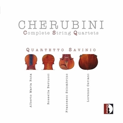 Cherubini & Quartetto Savinio & Alberto Maria Ruta & Rossella Bertucci & Francesco Solombrino & Lorenzo Ceriani Complete String Quartets CD