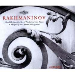 Rakhmaninov & John Lill The Great Works For Piano 7 Paganini Rhapsody BOXSET CD