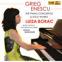 Grieg & Enescu & Luiza Borac & Radio National Orchestra Bucharest & Nicolae Moldoveanu The Piano Concertos & Solo Works CD