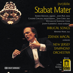 Dvorak & Westminster Symphonic Choir & Zdeněk Mácal & New Jersey Symphony Orchestra Dvořák: Stabat Mater / Biblical Songs CD