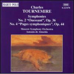 Charles Tournemire & Moscow Symphony Orchestra & Antonio De Almeida Symphonies No. 2 "Ouessant", Op. 36 & No. 4 "Pages Symphoniques", Op. 44 CD