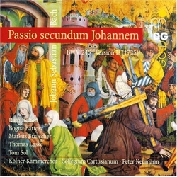 Johann Sebastian Bach & Ruth Holton & Bogna Bartosz & Markus Brutscher & Thomas Laske & Tom Sol & Kölner Kammerchor & Collegium Cartusianum & CD