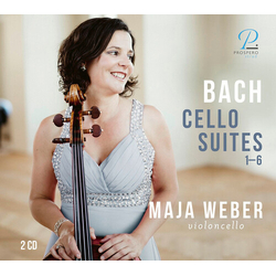 Bach & Maja Weber Cello Suites 1-6 CD