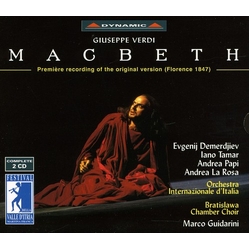 Verdi / Tamar / Demerdjiev / Papi / Guidarini MacBeth (1st Recording of 1847 Florence Version) CD