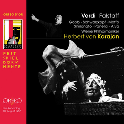 Giuseppe Verdi & Herbert von Karajan Falstaff CD