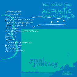 Various Final Fantasy Series Acoustic Arrangements O.S.T. CD