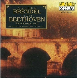 Alfred Brendel & Beethoven Piano Sonatas, Vol. 1 CD