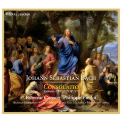 Johann Sebastian Bach & Ricercar Consort & Philippe Pierlot Consolatio CD