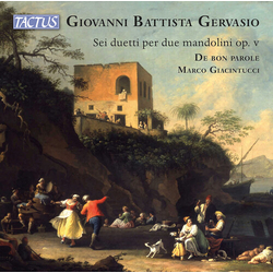 Gervasio / De Bon Parole / Dragani Sei Duetti Per Due M CD
