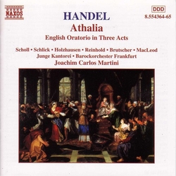 Handel & Joachim Carlos Martini & Scholl & Schlick & Holzhausen & Reinhold & Brutscher & MacLeod & Junge Kantorei & Barockorchester Frankfurt CD