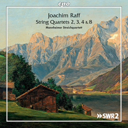 Joachim Raff & Mannheimer Streichquartett String Quartets 2, 3, 4 & 8 2 CD