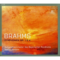 Mariss Jansons & Symphonie-Orchester Des Bayerischen Rundfunks Brahms Symphonien Nr. 1 & 4 CD