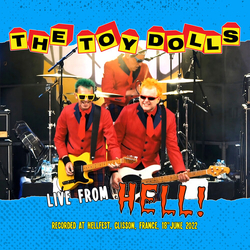 The Toy Dolls Live From Hell WITH DVD CD