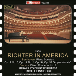 Beethoven & Brahms & Richter & Chicago Symphony Orchestra & Erich Leinsdorf Richter In America 2 CD
