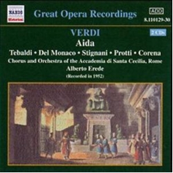 Verdi & Tebaldi & del Monaco & Stignani & Protti & Corena & The Chorus & Orchestra Of L'Accademia Di Santa Cecilia, Rome & Erede Aida CD