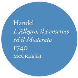 Handel & McCreesh & Gabrieli Consort & Gabrieli Players L'Allegro, Il Penseroso Ed Il Moderato (1740) CD