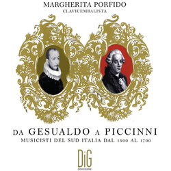 Piccinni / Rodio / Salvatore / Margherita Porfido Musicisti de Sud Italia dal 1500 al 1700 CD