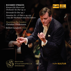 Richard Strauss & Staatskapelle Dresden & Christian Thielemann & Robert Langbein Richard Strauss CD