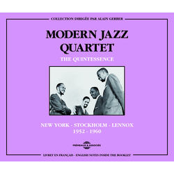 The Modern Jazz Quartet New York - Stockholm - Lennox 1952-1960 CD