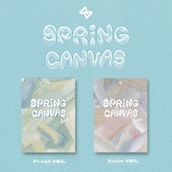 Sevenus Spring Canvas - Random Cover - incl. 88pg Photobook, 2 Photocards, Postcard, 4-Cut Photo, Bookmark, Sticker PHOTOCARD POSTER STICKER CD