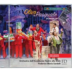 Donizetti & Orchestra Dell'Accademia Teatro Alla Scala & Federico Maria Sardelli Olivo E Pasquale CD