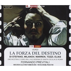 Verdi & DI Stefano & Milanov & Warren & Tozzi & Elias & Orchestra & Coro Dell'Accademia Di Santa Cecilia DI Roma & Fernando Previtali La Forza Del CD