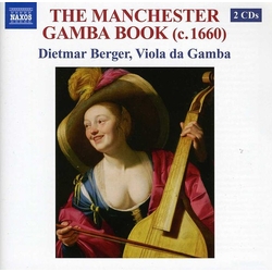 Dietmar Berger The Manchester Gamba Book (c.1660) CD