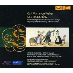 Carl Maria von Weber & Staatskapelle Dresden & Karl Elmendorff & Arno Schellenberg & Heinrich Pflanzl & Margarete Teschemacher & Elfride Trötschel CD