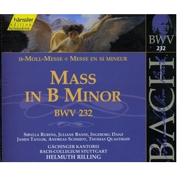 Johann Sebastian Bach Mass In B Minor BWV 232 CD