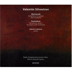 Valentin Silvestrov Metamusik / Postludium CD