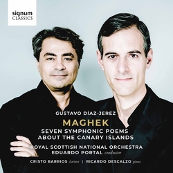 Gustavo Díaz-Jerez & Royal Scottish National Orchestra & Eduardo Portal & Cristo Barrios & Ricardo Descalzo Maghek (Seven Symphonic Poems About CD