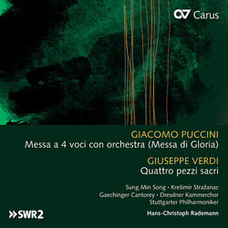 Giacomo Puccini & Giuseppe Verdi & Sung Min Song & Krešimir Stražanac & Gaechinger Cantorey & Dresdner Kammerchor & Stuttgarter Philharmoniker & CD
