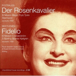 R Strauss & Björker & Kjellgren & Beethoven & B Nilsson & Meyer & Prytz & Tyrén & Stjernqvist & C Söderström & S Björling Strauss: Der CD